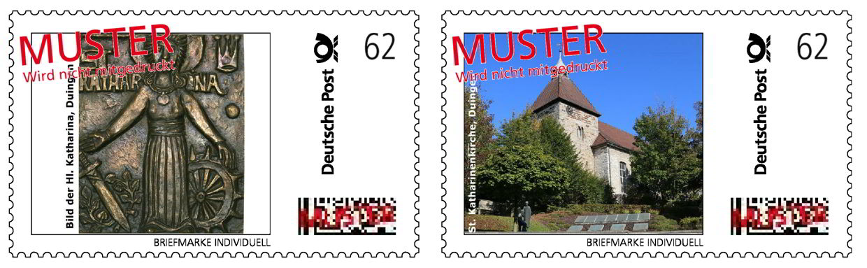 Briefmarken mit Motiven aus unseren Gemeinden