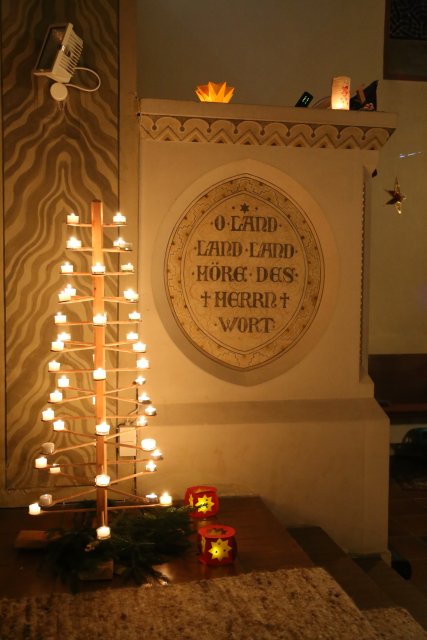 Lichtergottesdienst zum 1. Advent