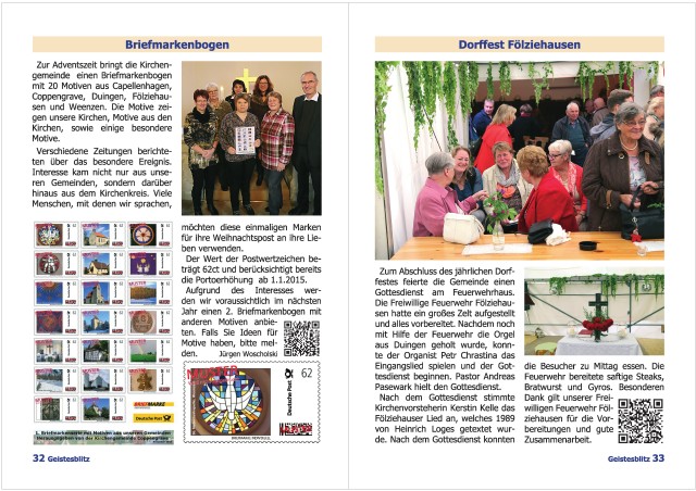 Gemeindebrief Dezember 2014 - Februar 2015