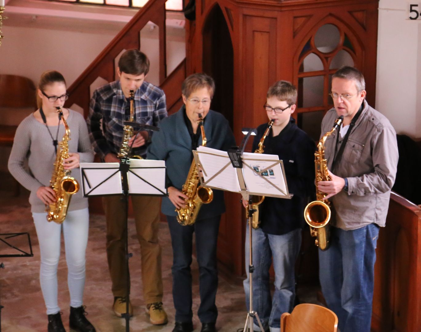 3. Advent mit Saxophongruppe in Weenzen