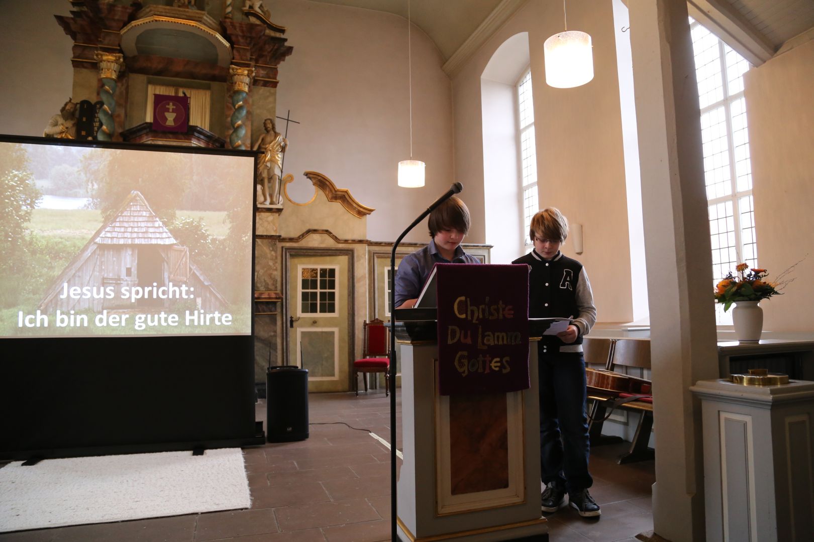 Vorstellungsgottesdienst der Konfirmanden