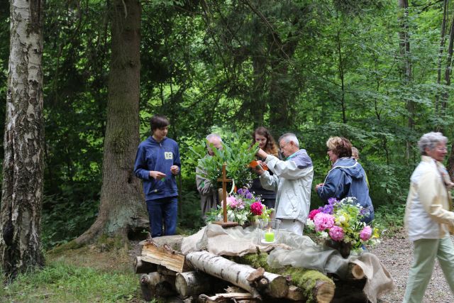 Freiluftgottesdienst an der Köhlerhütte