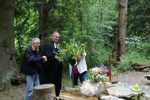 Freiluftgottesdienst an der Köhlerhütte