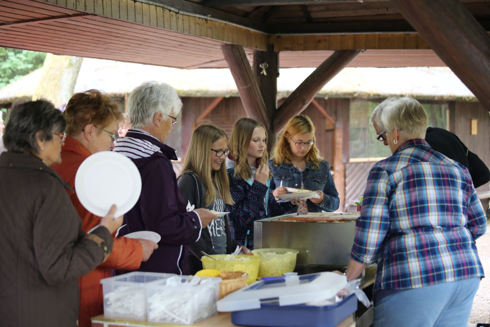 Freiluftgottesdienst an der Köhlerhütte