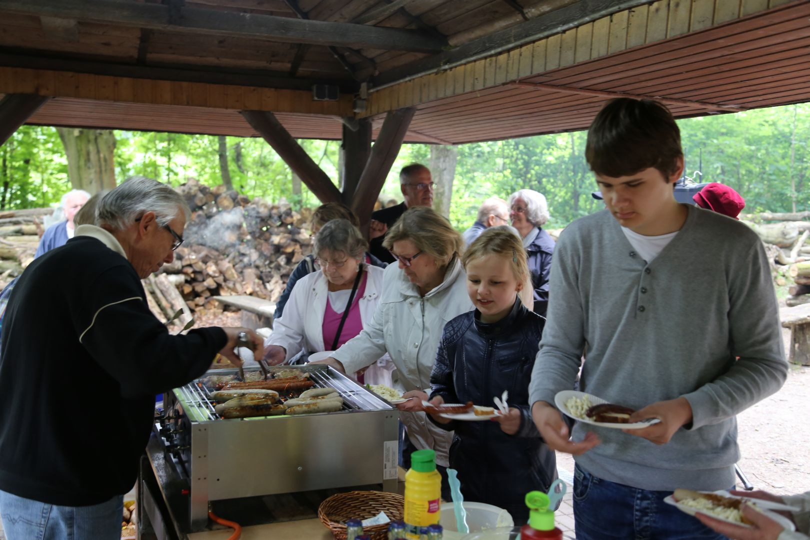 Freiluftgottesdienst an der Köhlerhütte