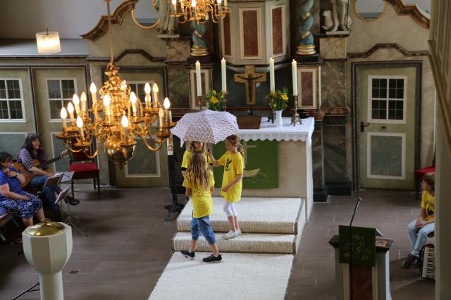 Gottesdienst zur Schulentlassung der 4, Klassen