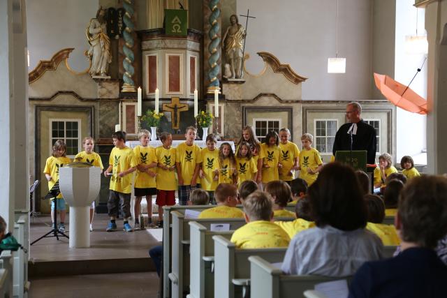 Gottesdienst zur Schulentlassung der 4, Klassen