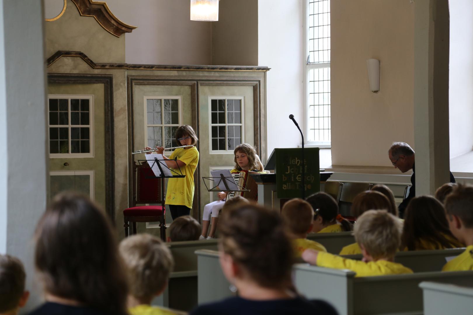 Gottesdienst zur Schulentlassung der 4, Klassen