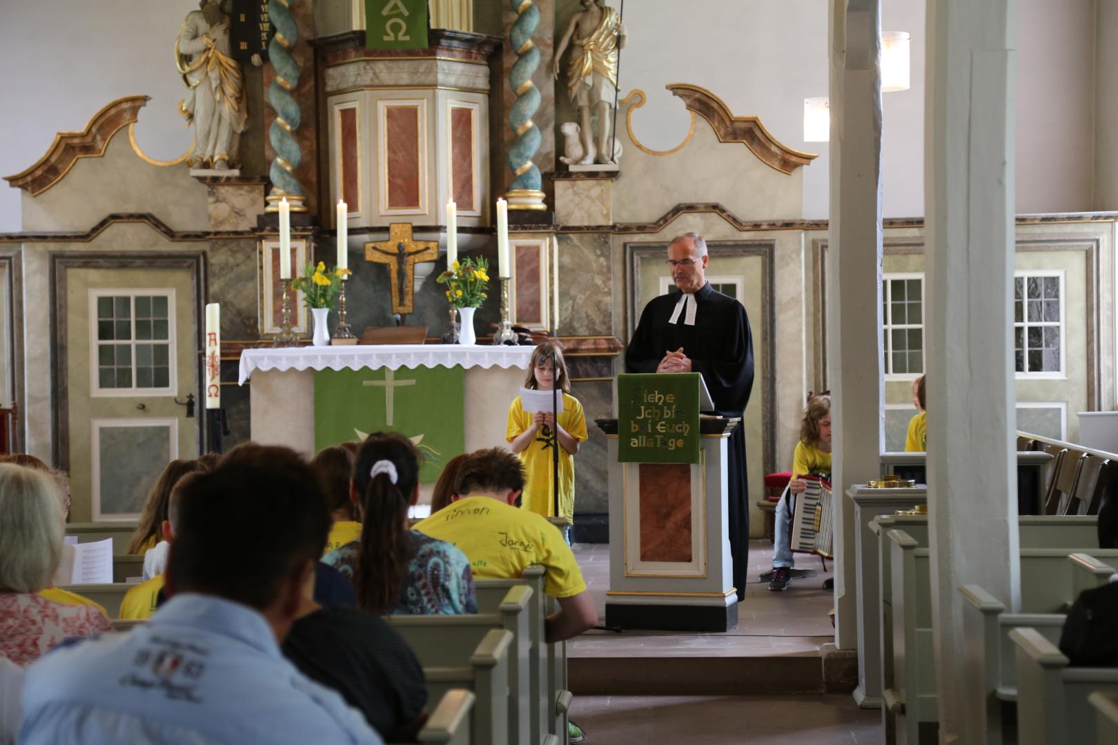 Gottesdienst zur Schulentlassung der 4, Klassen