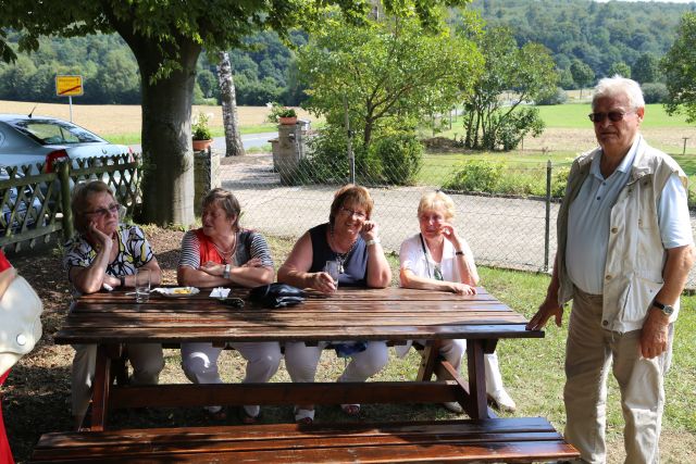 Gottesdienst zum Abschluss des Dorffestes in Fölziehausen.