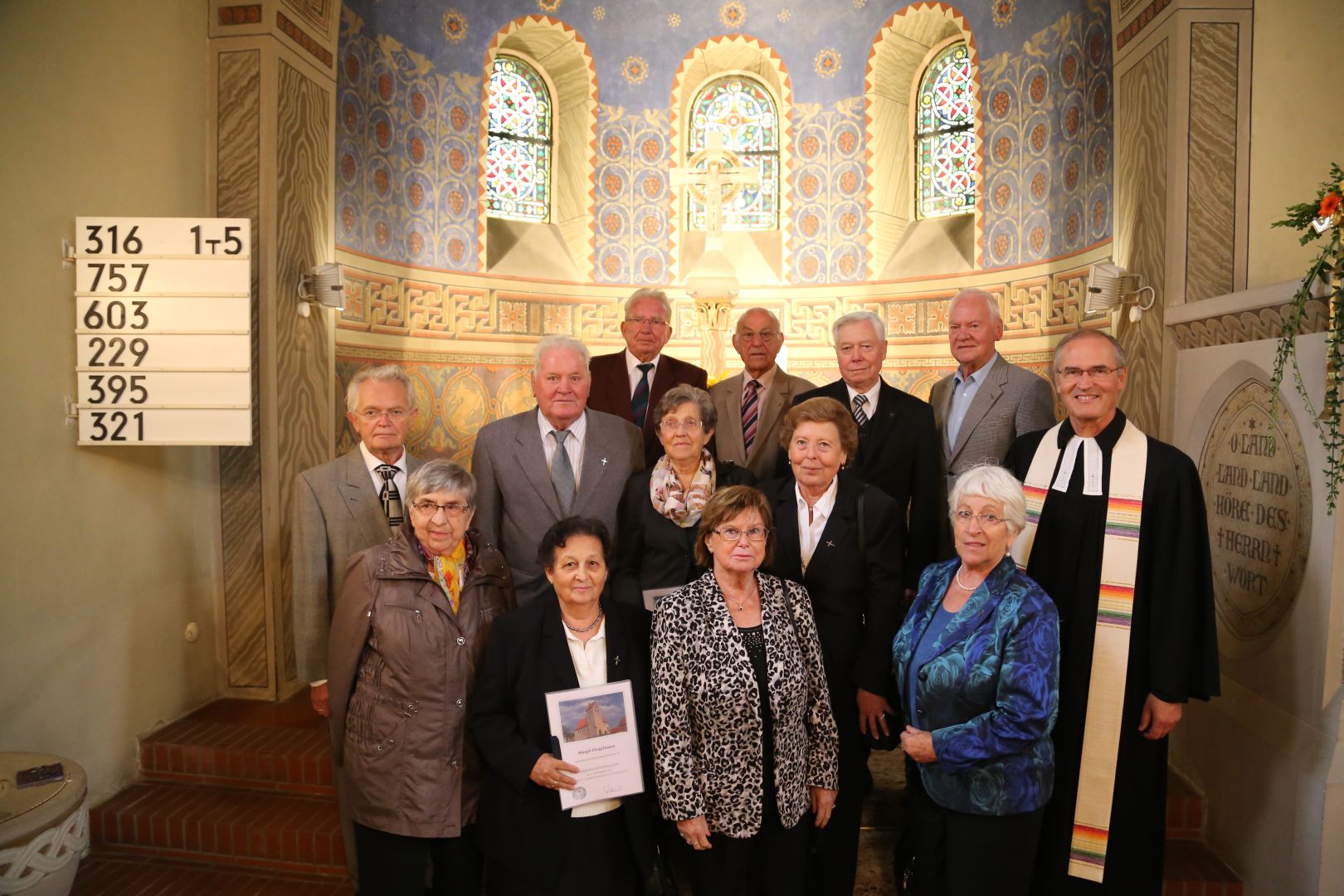 Goldene, Diamantene, Eiserne und Gnaden-Konfirmation in Coppengrave