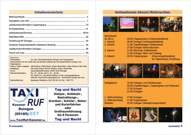 Gemeindebrief Dezember 2015 - Februar 2016