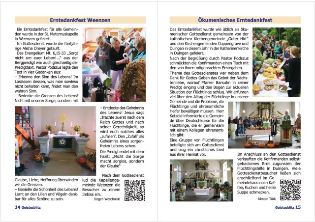 Gemeindebrief Dezember 2015 - Februar 2016