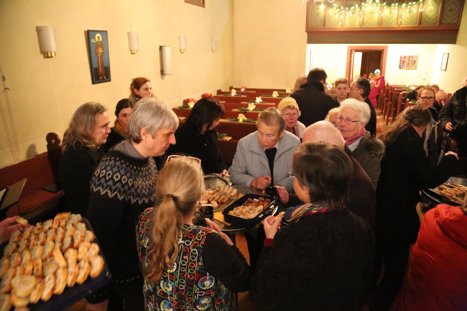 Lichtergottesdienst zum 1. Advent in der St. Franziskuskirche