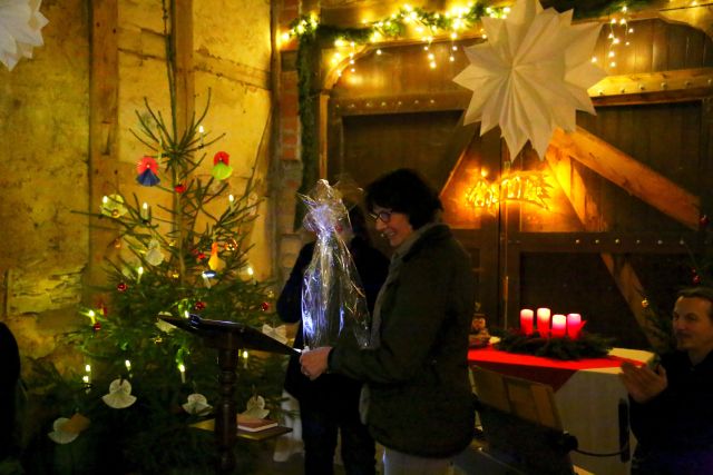 Scheunengottesdienst am 4. Advent am Forsthaus am Papenkamp