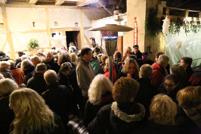 Scheunengottesdienst am 4. Advent am Forsthaus am Papenkamp