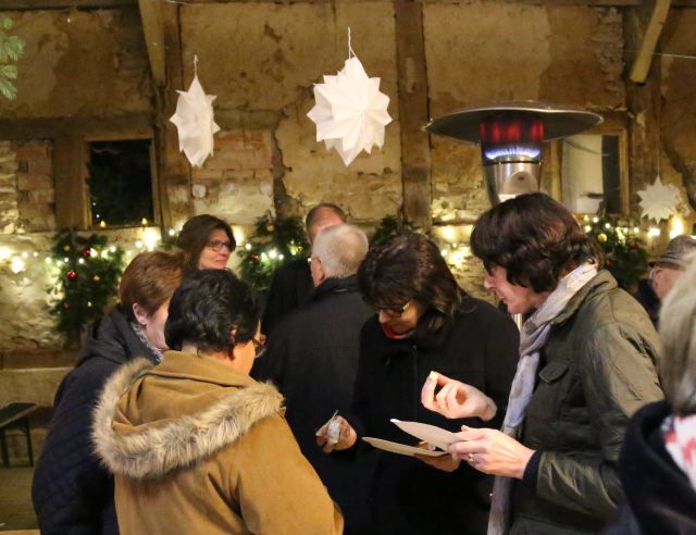 Scheunengottesdienst am 4. Advent am Forsthaus am Papenkamp