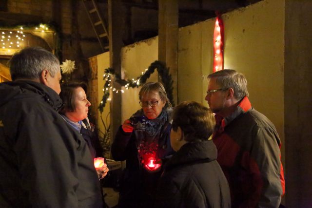 Scheunengottesdienst am 4. Advent am Forsthaus am Papenkamp