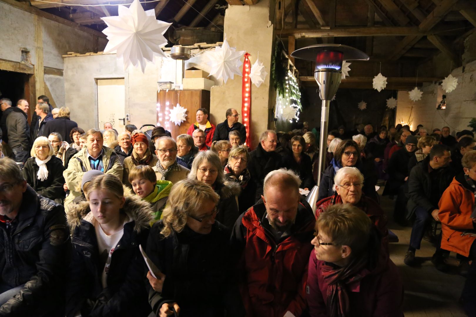 Scheunengottesdienst am 4. Advent am Forsthaus am Papenkamp