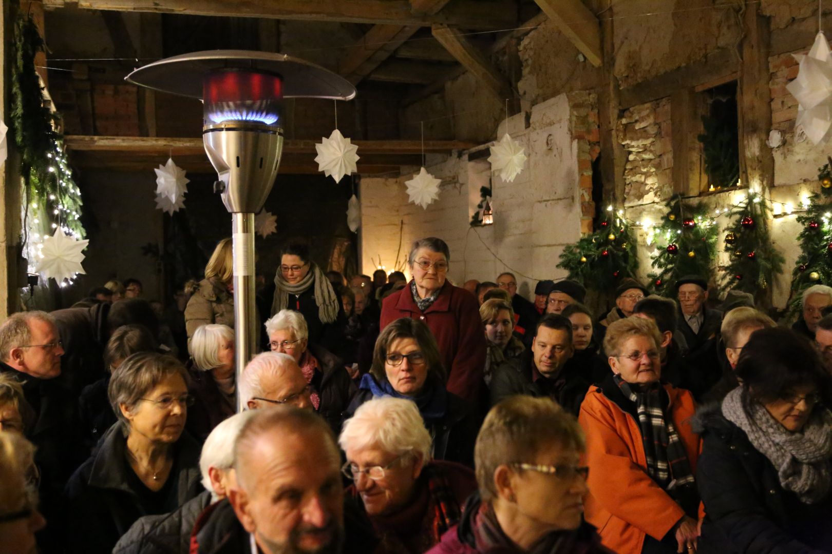 Scheunengottesdienst am 4. Advent am Forsthaus am Papenkamp