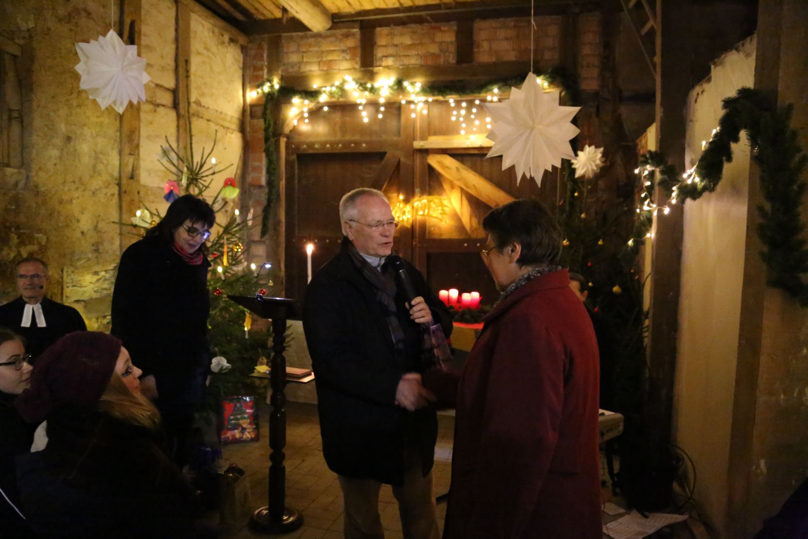 Scheunengottesdienst am 4. Advent am Forsthaus am Papenkamp