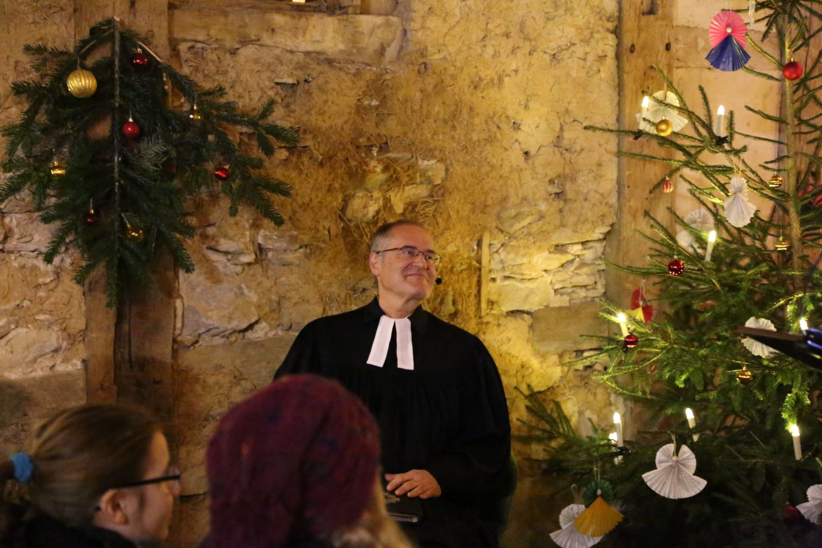 Scheunengottesdienst am 4. Advent am Forsthaus am Papenkamp