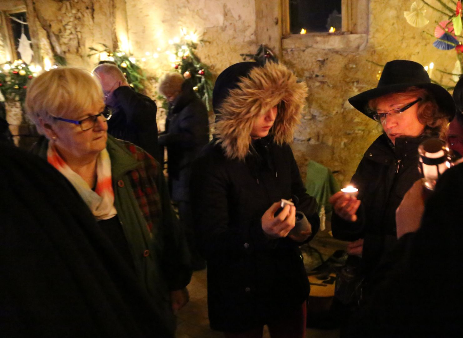 Scheunengottesdienst am 4. Advent am Forsthaus am Papenkamp