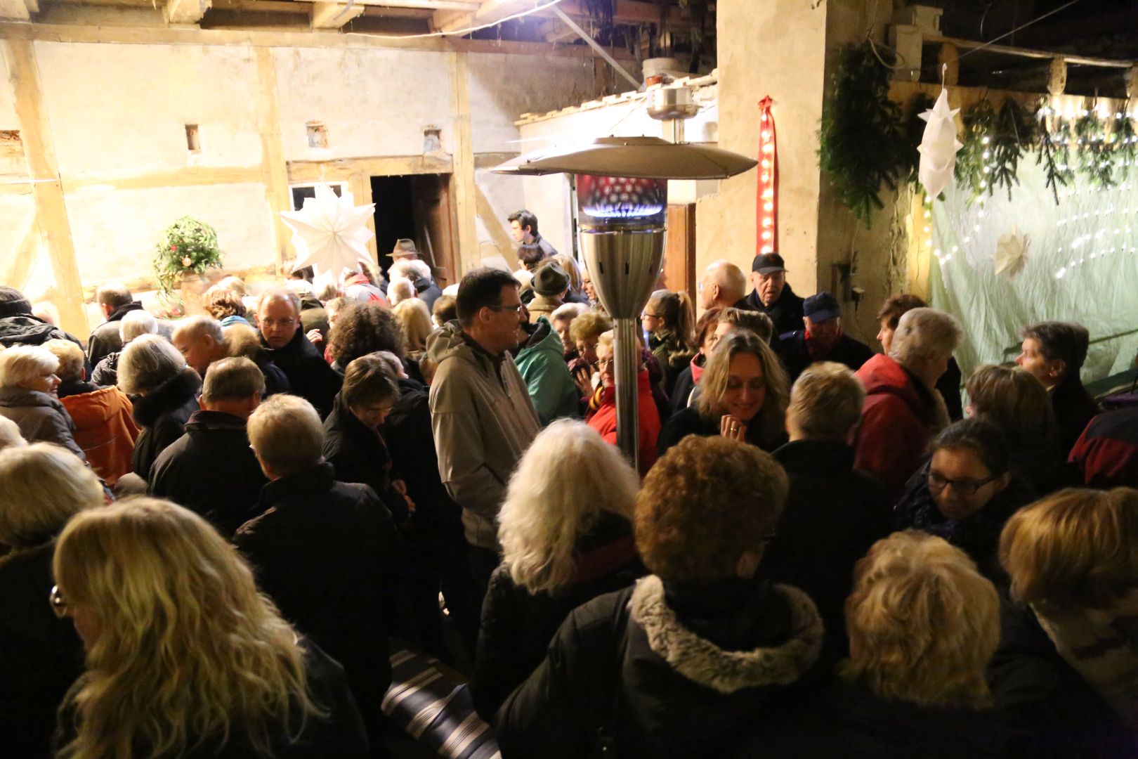 Scheunengottesdienst am 4. Advent am Forsthaus am Papenkamp