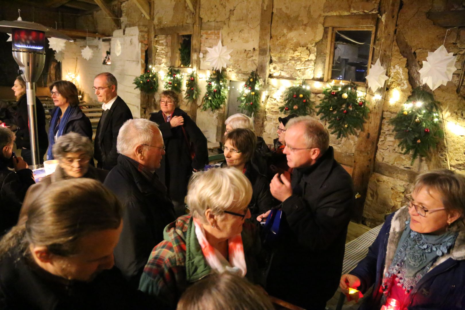 Scheunengottesdienst am 4. Advent am Forsthaus am Papenkamp