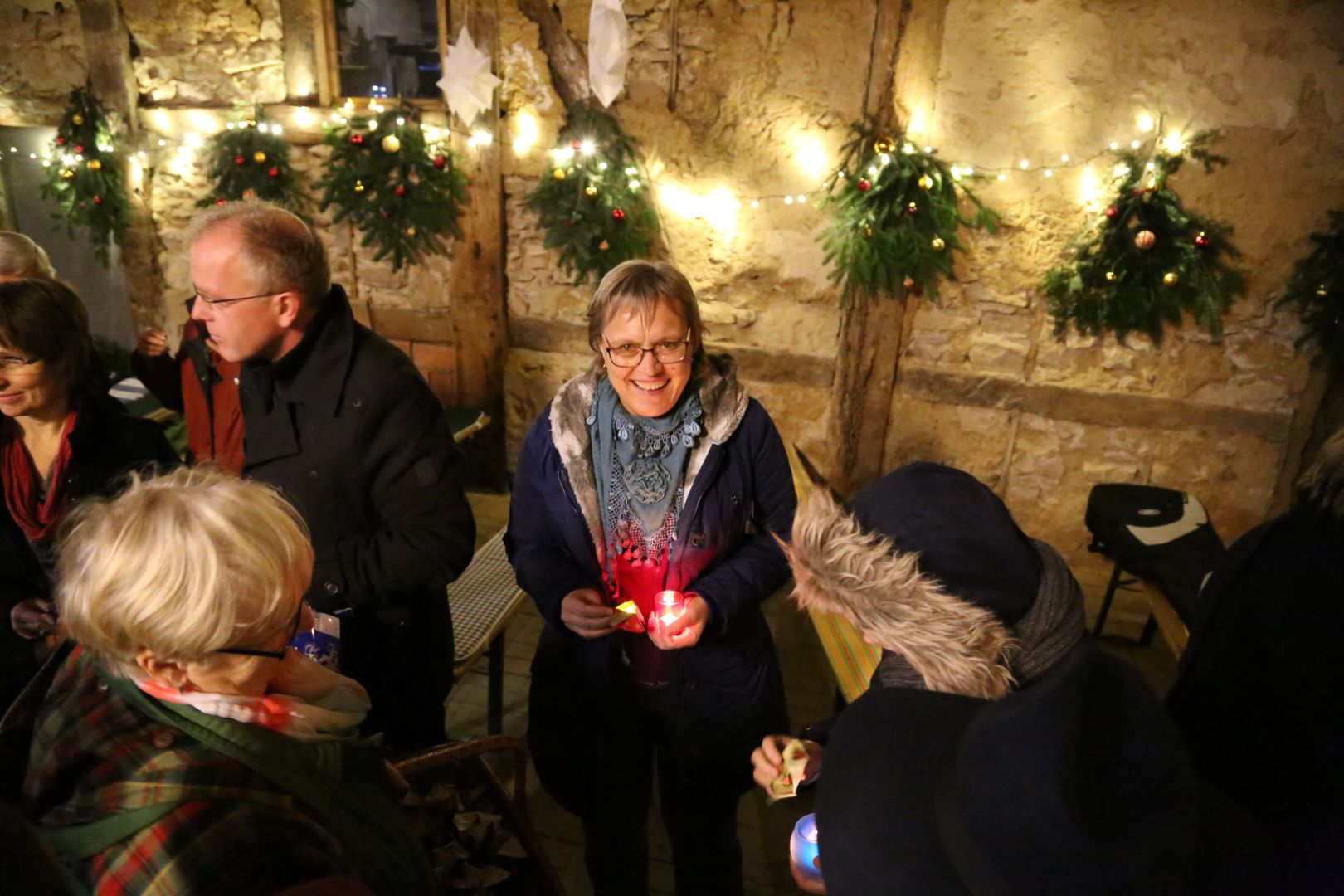 Scheunengottesdienst am 4. Advent am Forsthaus am Papenkamp