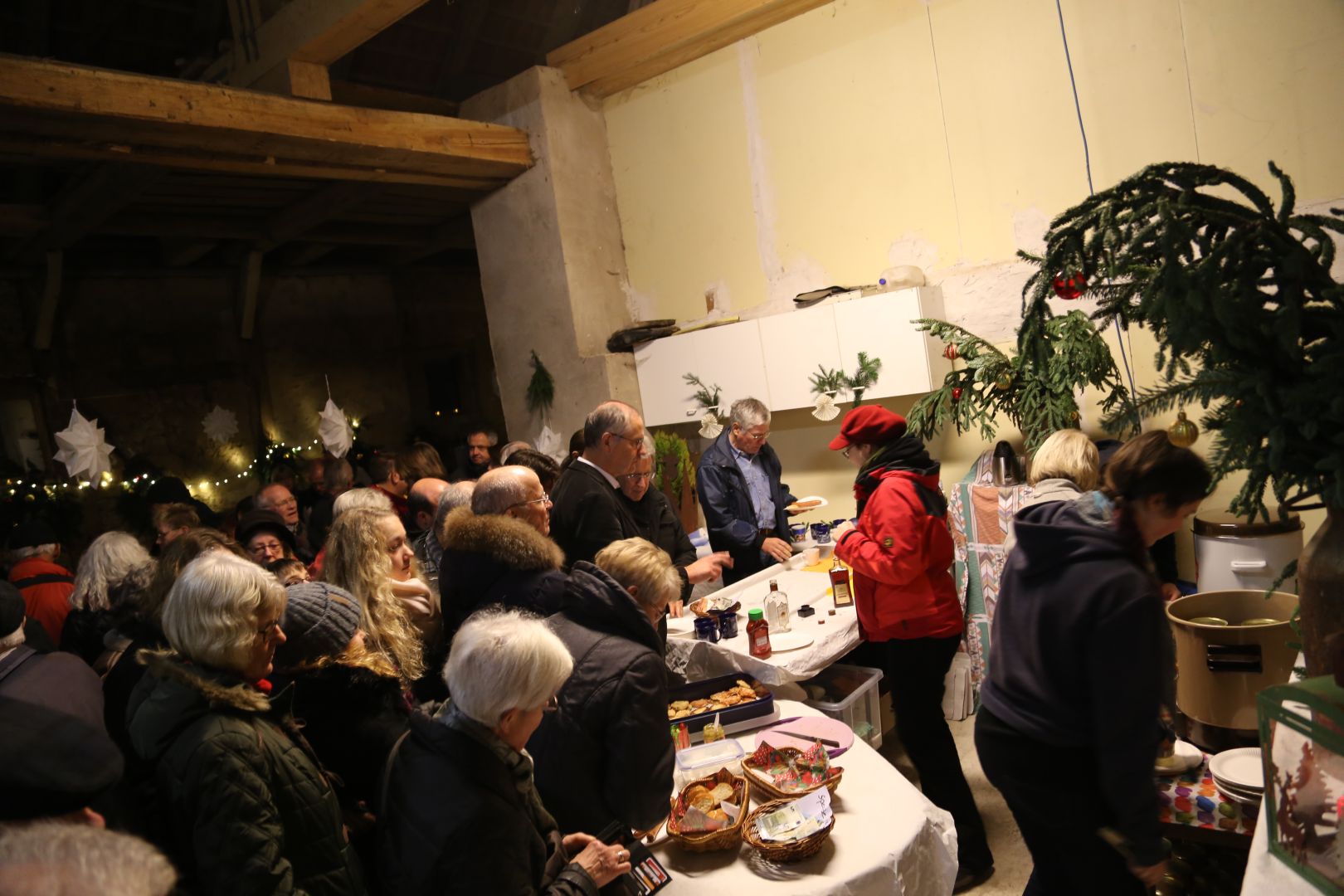 Scheunengottesdienst am 4. Advent am Forsthaus am Papenkamp