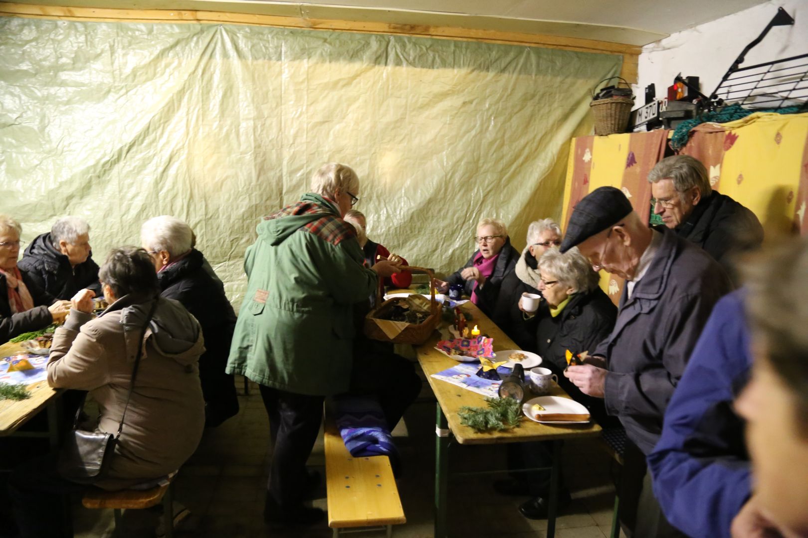 Scheunengottesdienst am 4. Advent am Forsthaus am Papenkamp