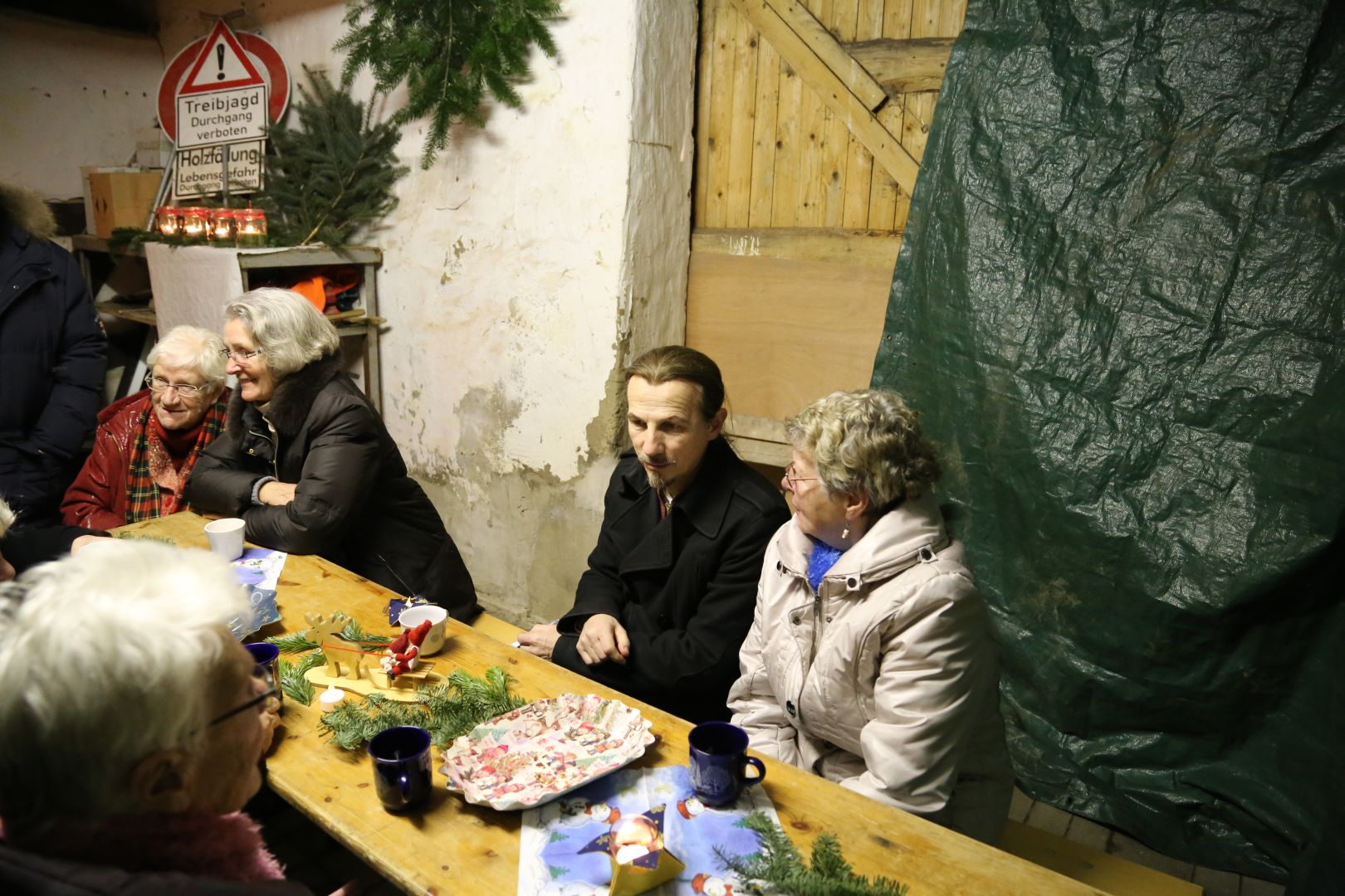 Scheunengottesdienst am 4. Advent am Forsthaus am Papenkamp