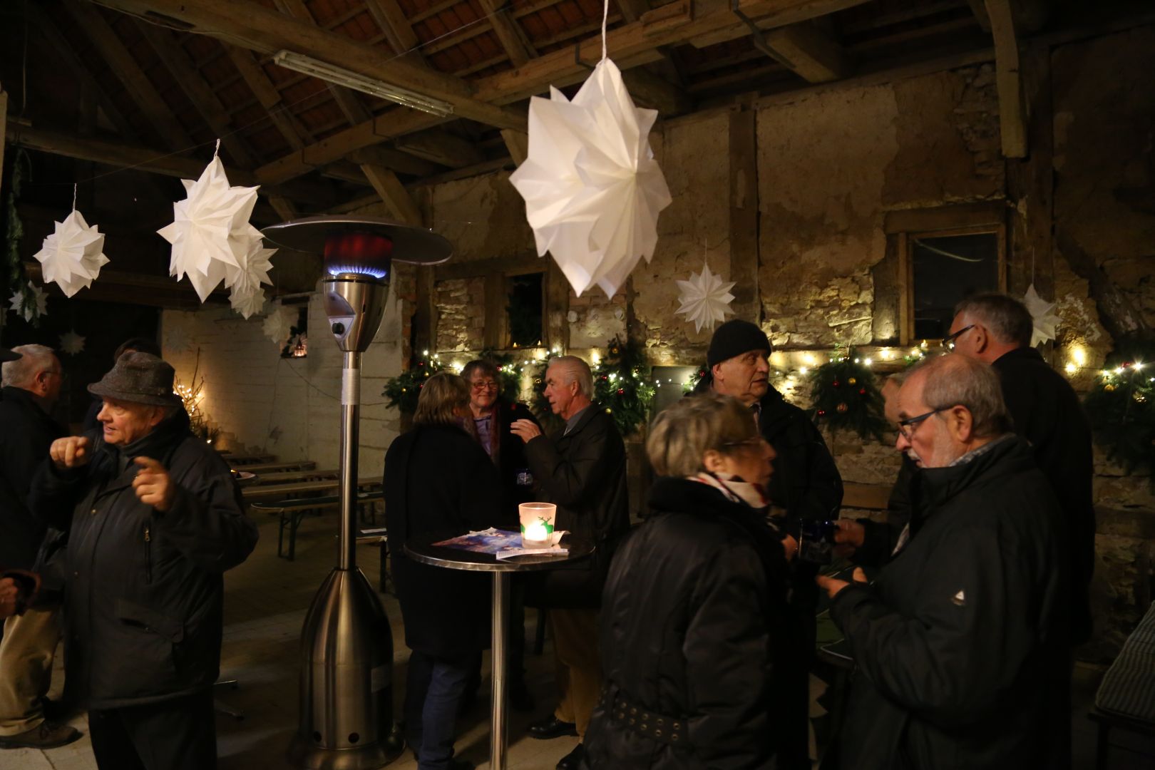 Scheunengottesdienst am 4. Advent am Forsthaus am Papenkamp