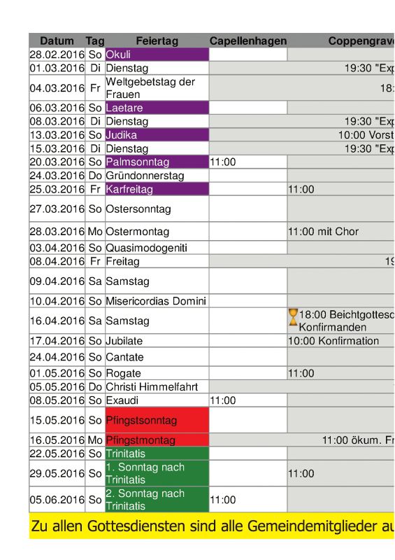 Gemeindebrief März 2016 - Mai 2016