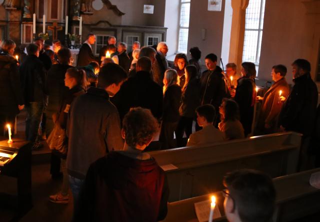 Osternacht in der Katharinenkirche