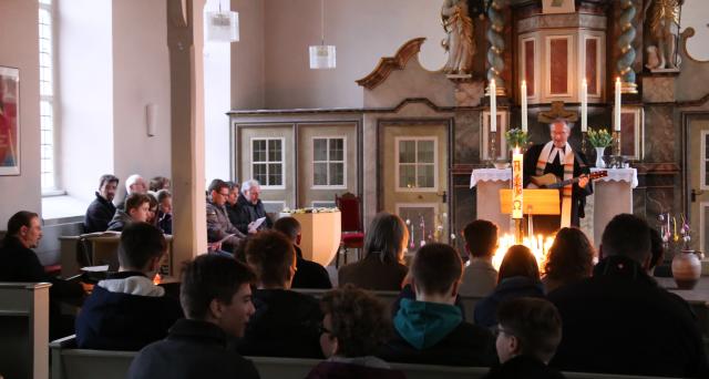 Osternacht in der Katharinenkirche