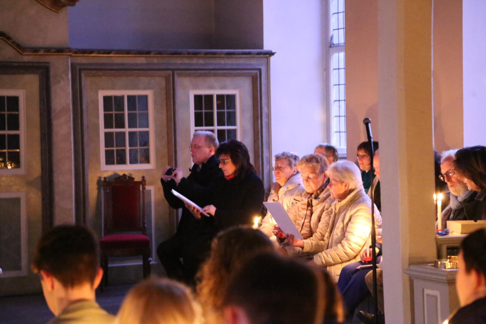 Osternacht in der Katharinenkirche