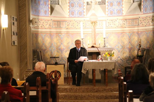 Lesung mit Klaus-Dieter Makarowski in der St. Franziskuskirche