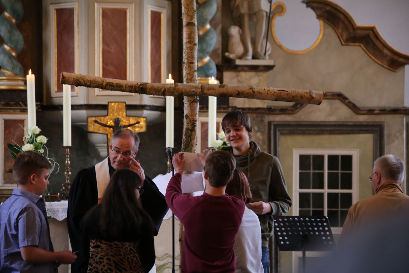 Beichtgottesdienst zur Konfirmation in der St. Katharinenkirche