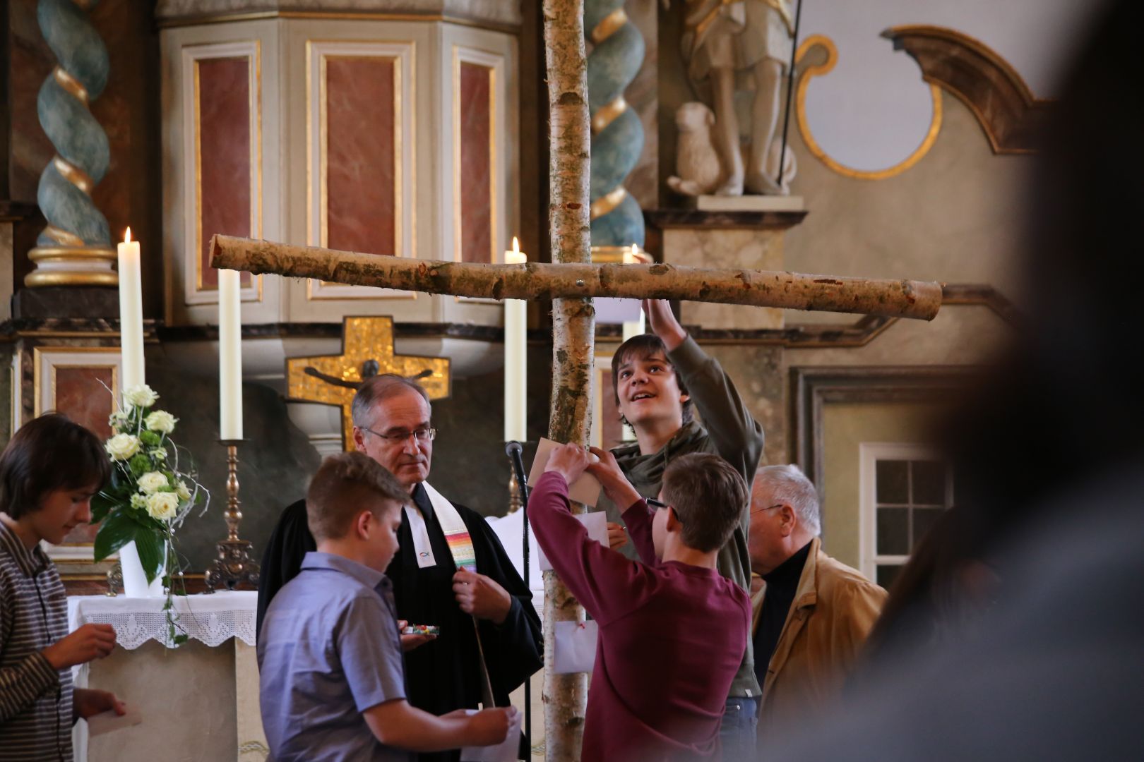 Beichtgottesdienst zur Konfirmation in der St. Katharinenkirche