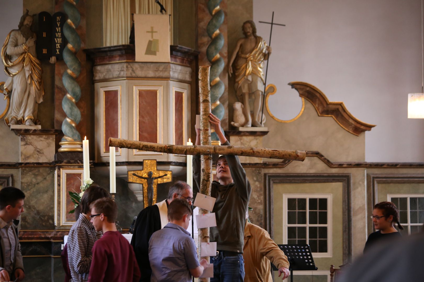 Beichtgottesdienst zur Konfirmation in der St. Katharinenkirche