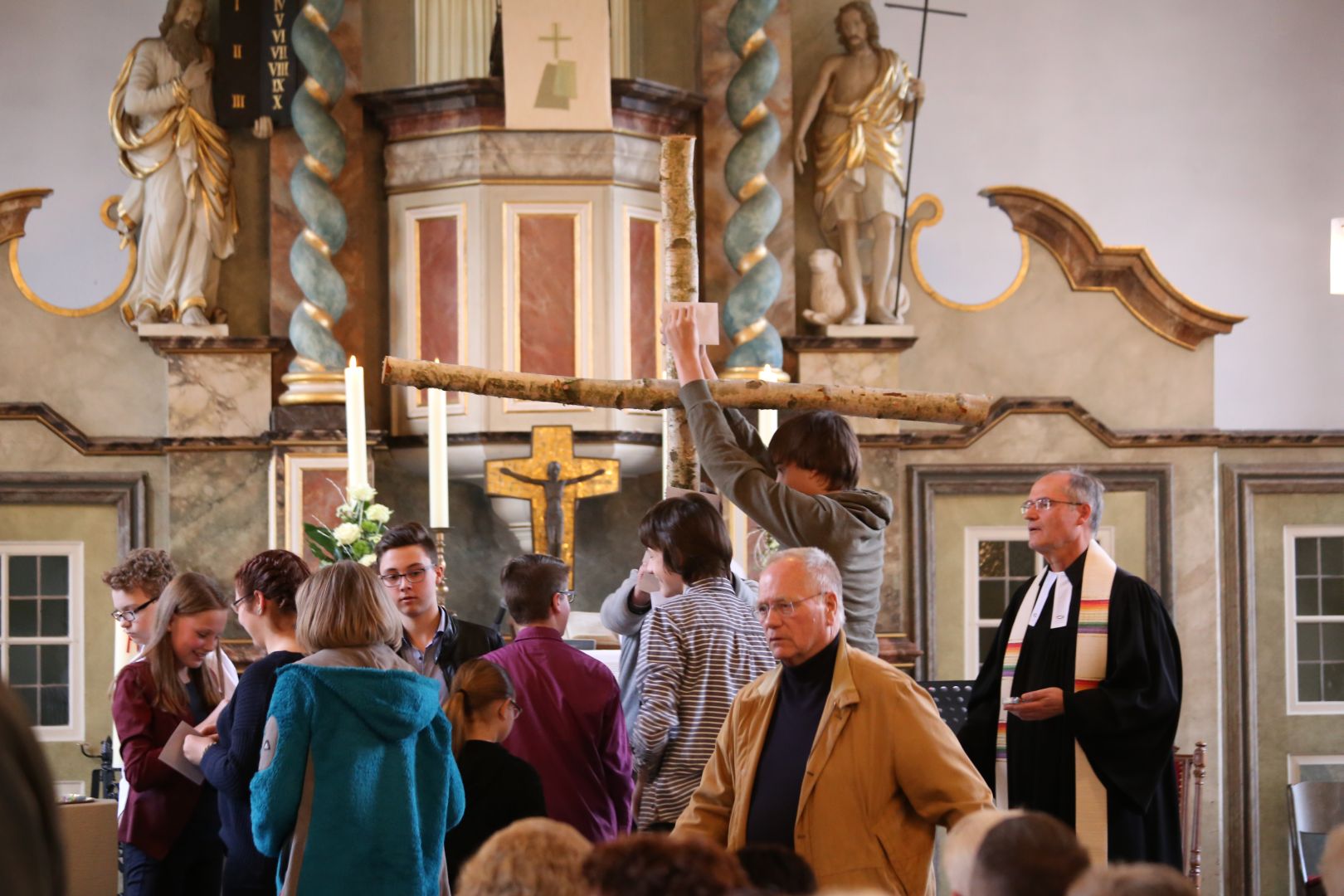 Beichtgottesdienst zur Konfirmation in der St. Katharinenkirche