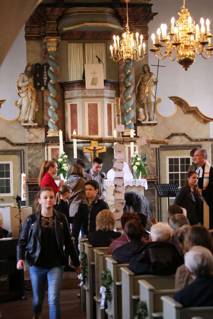 Beichtgottesdienst zur Konfirmation in der St. Katharinenkirche