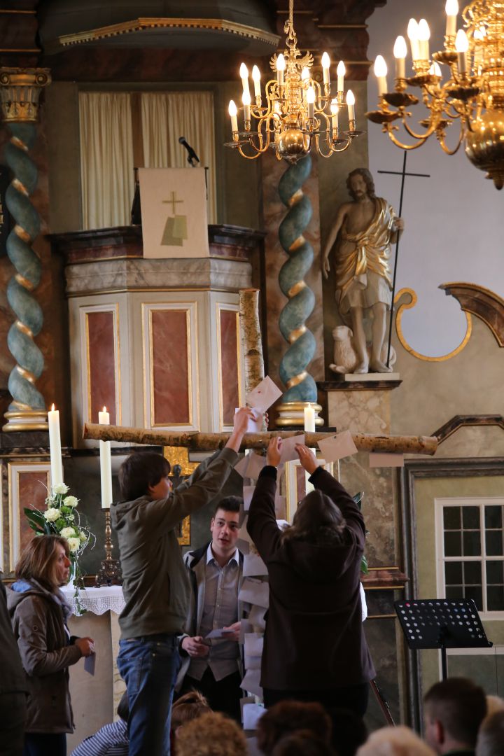 Beichtgottesdienst zur Konfirmation in der St. Katharinenkirche