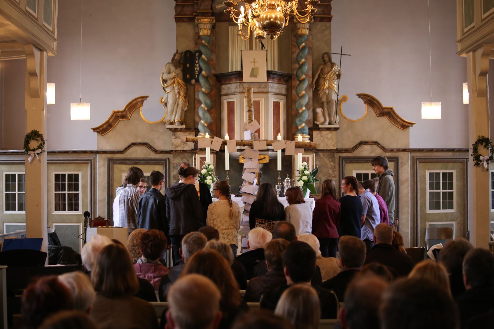 Beichtgottesdienst zur Konfirmation in der St. Katharinenkirche