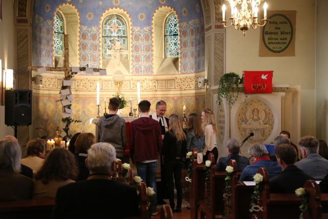 Beichtgottesdienst zur Konfirmation in der St. Franziskuskirche