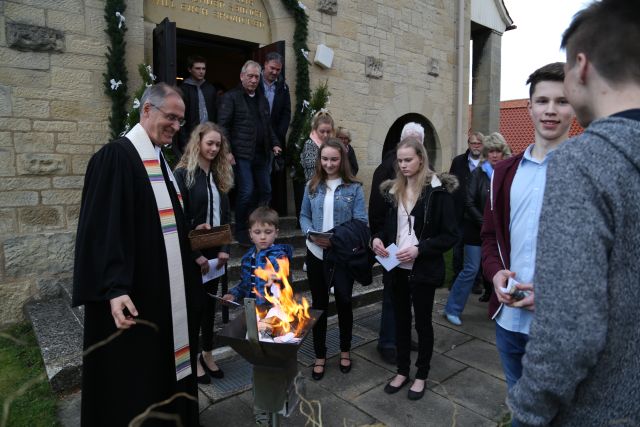 Beichtgottesdienst zur Konfirmation in der St. Franziskuskirche