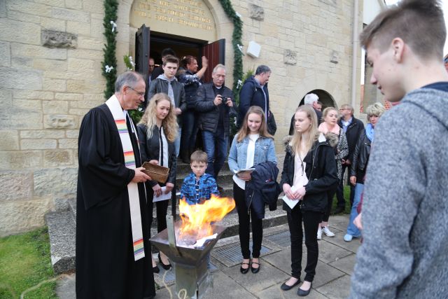 Beichtgottesdienst zur Konfirmation in der St. Franziskuskirche