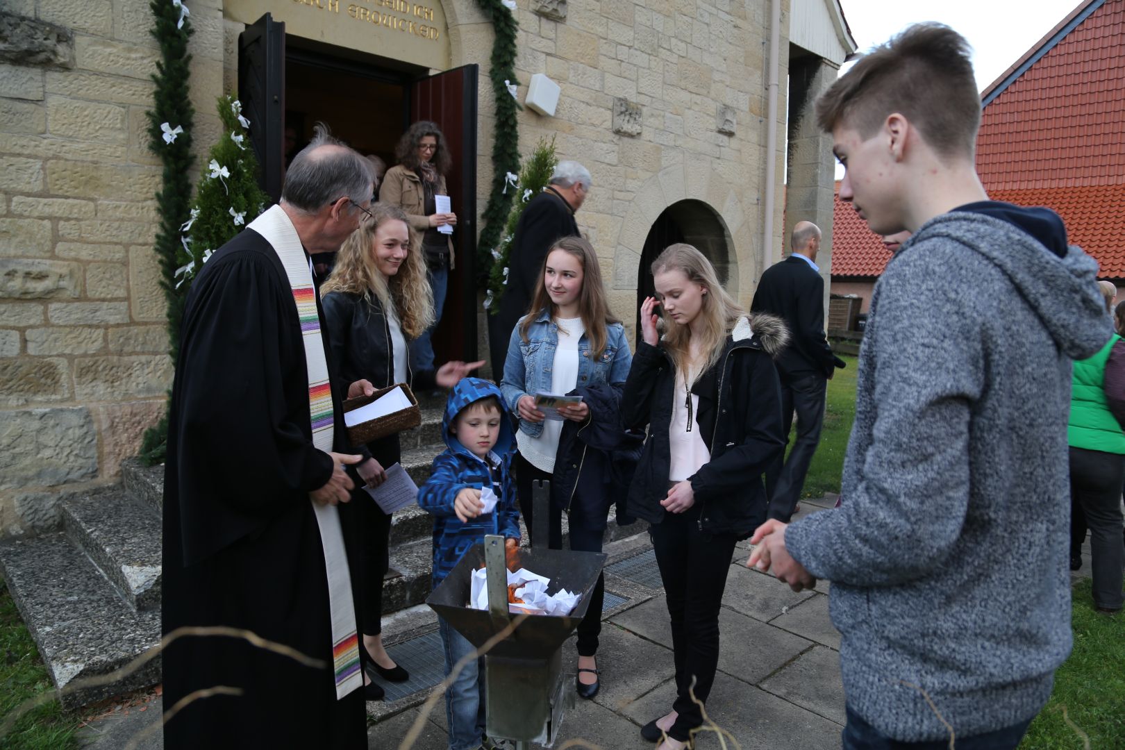 Beichtgottesdienst zur Konfirmation in der St. Franziskuskirche